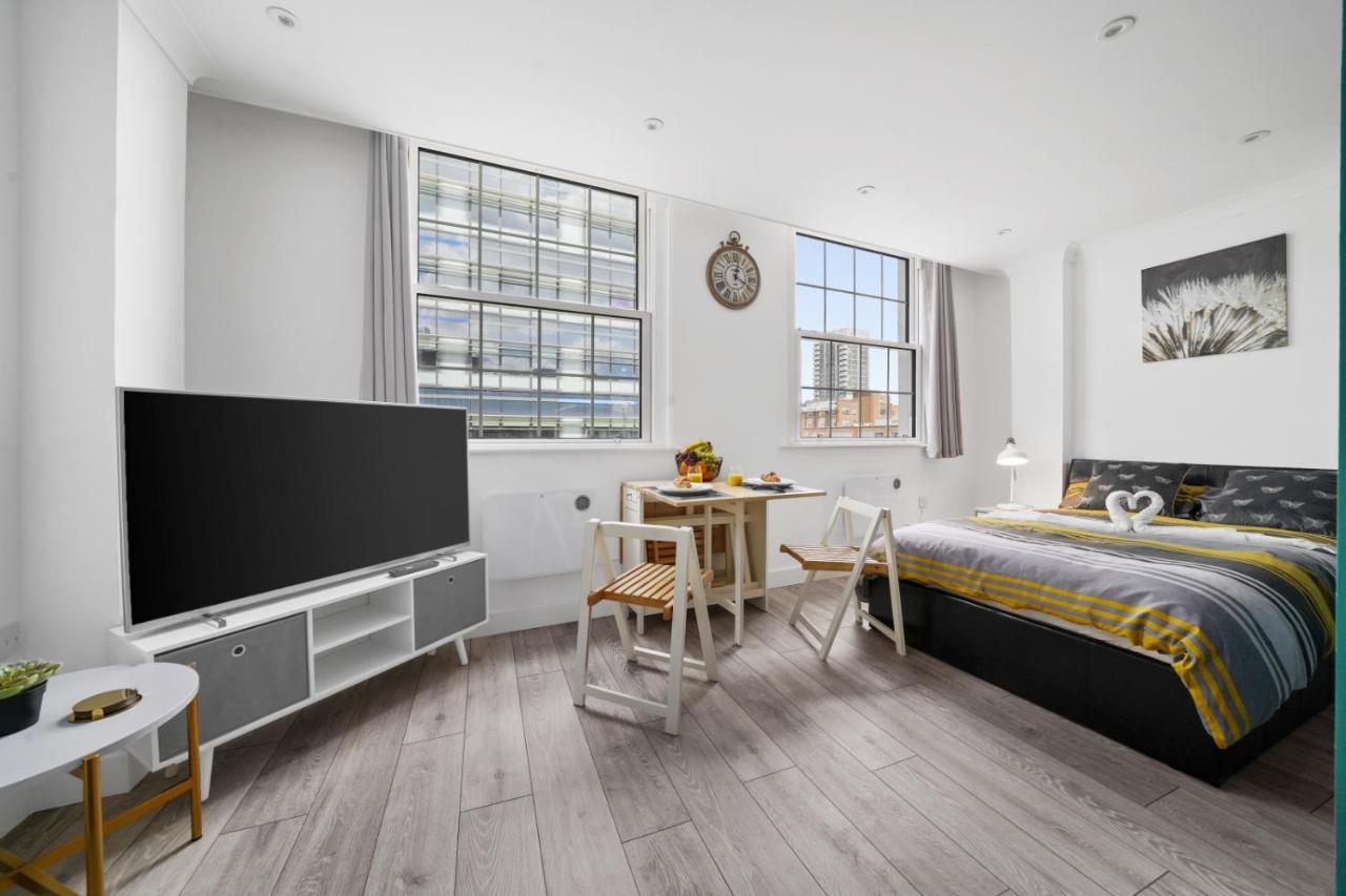 Studio In The Heart Of The City - Aldgate Zone 1 London Bagian luar foto